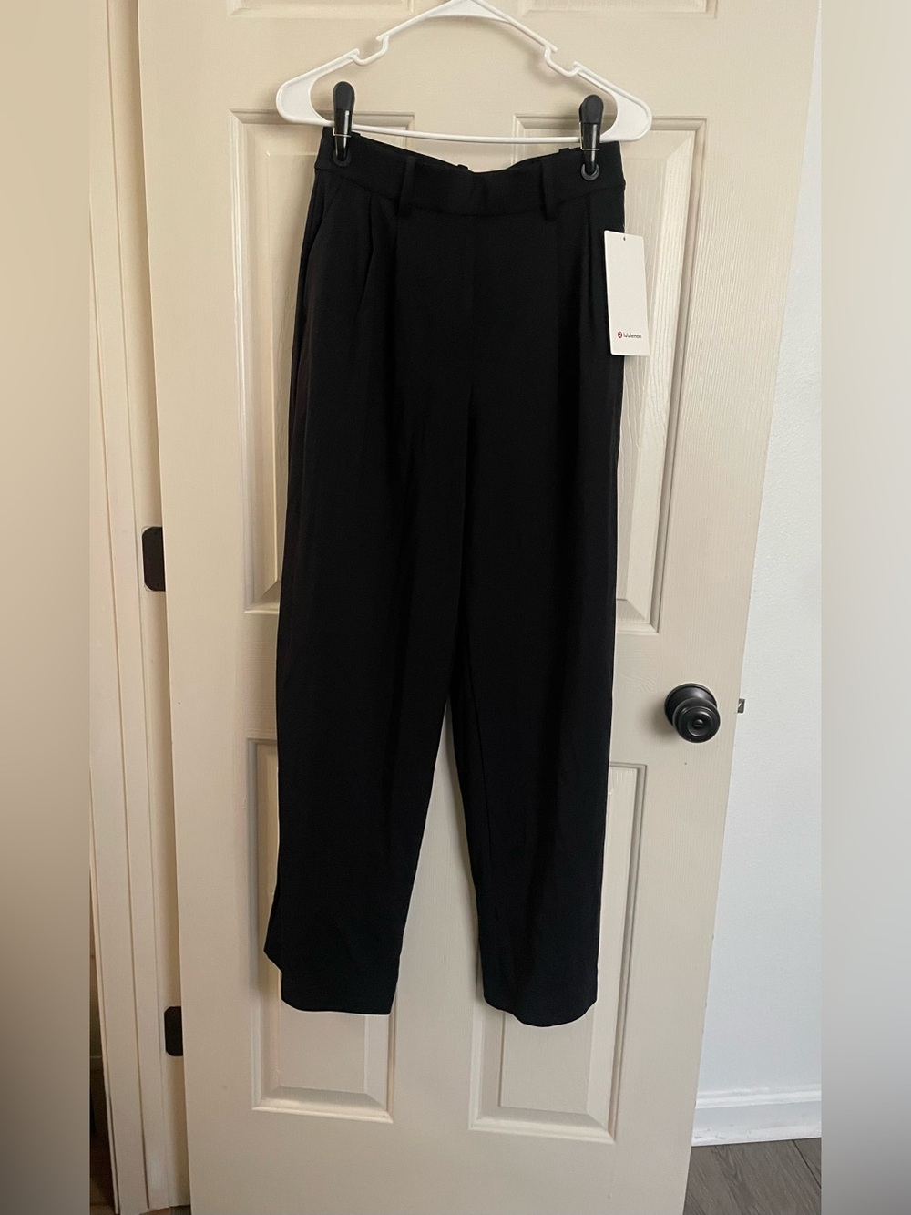 lululemon athletica Black Wide-Leg Pants - Minimal Design